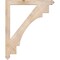 Ekena Millwork Merced Arts & Crafts Smooth Bracket, Douglas Fir, 3 1/2"W x 38"D x 46"H BKT04X38X46MRC03SDF - alternate 2